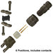 PT06SE-10-6P(470) by Amphenol Industrial Operations - CONNECTOR PLUG MALE 6POS GOLD CRIMP