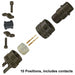 PT06SE-12-10P(SR) by Amphenol Industrial Operations - CONNECTOR PLUG MALE 10POS GOLD CRIMP