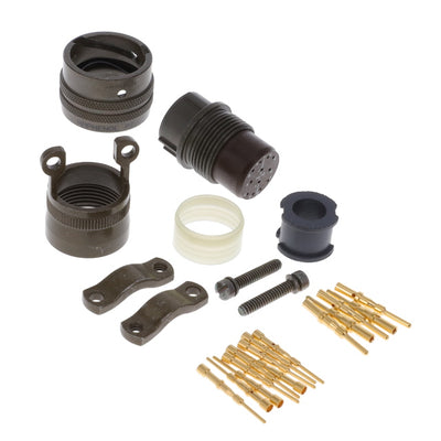 PT06SE14-12P-SR by Amphenol Industrial Operations - PTSE 12C 4#16,8#20 PIN PLUG