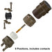PT06SE-16-8S(SR) by Amphenol Industrial Operations - CONNECTOR PLUG FMALE 8POS GOLD CRIMP