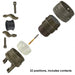 PT06SE-18-32S(SR) by Amphenol Industrial Operations - CONNECTOR PLUG FMALE 32POS GOLD CRIMP