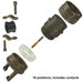 PT06SE-20-16S(SR) by Amphenol Industrial Operations - CONNECTOR PLUG FMALE 16POS GOLD CRIMP