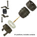 PT06SE-24-61P(SR) by Amphenol Industrial Operations - CONNECTOR PLUG MALE 61POS GOLD CRIMP