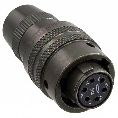 PT06W-10-6S by Amphenol Industrial Operations - CONNECTOR PLUG FMALE 6P GOLD SLDR CUP