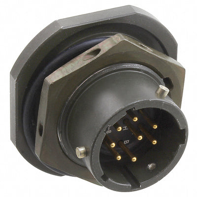 PT07A-12-8P by Amphenol Industrial Operations - CONNECTOR RECPT MALE 8P GOLD SLDR CUP