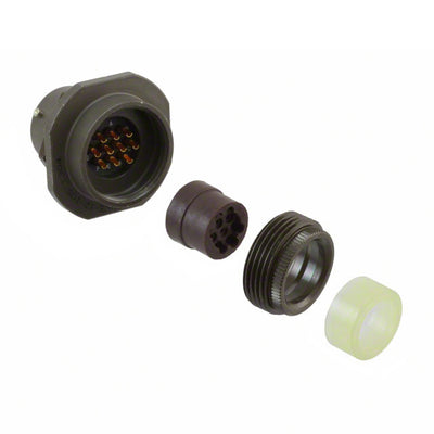 PT07E-12-10S by Amphenol Industrial Operations - CONNECTOR RECPT FMALE 10P SOLDER CUP