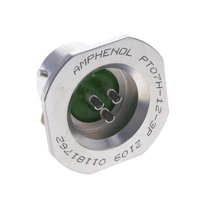 PT07H-12-3P by Amphenol Aerospace Operations - CONNECTOR RECPT MALE 3P TIN SOLDER CUP