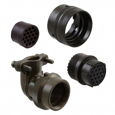 PT08E-14-19S by Amphenol Industrial Operations - CONNECTOR PLUG FMALE 19P SOLDER CUP