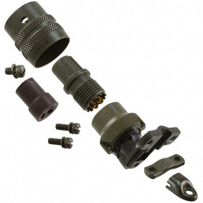 PT08E-8-4S(SR) by Amphenol Industrial Operations - CONNECTOR PLUG FMALE 4P GOLD SLDR CUP