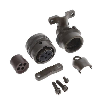 PT08E12-4S-SR by Amphenol Industrial Operations - PT 4C 4#16 SKT PLUG