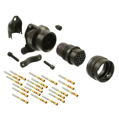 PT08SE-14-19S(SR) by Amphenol Industrial Operations - CONNECTOR PLUG FMALE 19POS GOLD CRIMP