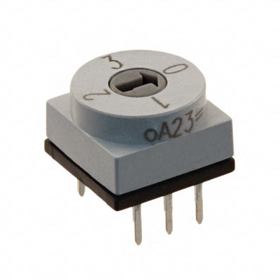 PT65112 by APEM Inc. - SWITCH ROTARY DIP BCD 150MA 24V