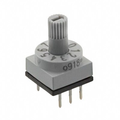 PT65302 by APEM Inc. - SW ROTARY DIP BCD COMP 150MA 24V