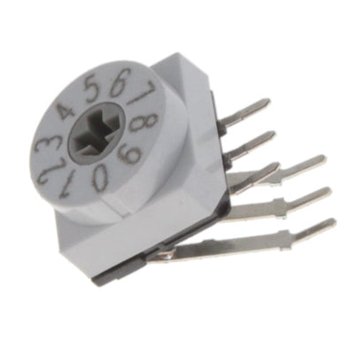 PT65701L508 by APEM Inc. - SWITCH ROTARY DIP BCD 150MA 24V