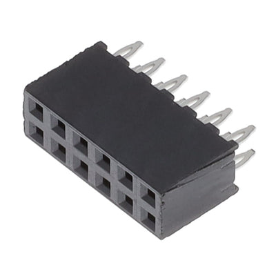 PTF-106-01-L-D by Samtec Inc. - 2.00 MM PRESS-FIT SOCKET STRIP