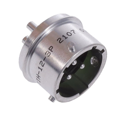PTIH-12-3P by Amphenol Aerospace Operations - CONNECTOR RECPT MALE 3P TIN SOLDER CUP