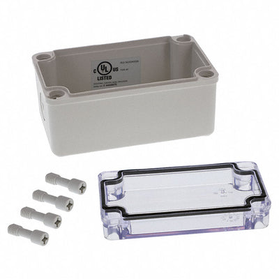 PTK-18422-C by Bud Industries - BOX PC GRAY 5.120""L X 3.150""W