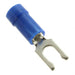 PV14-6LF-M by Panduit Corp - CONNECTOR SPADE TERM 14-16AWG #6 BLU