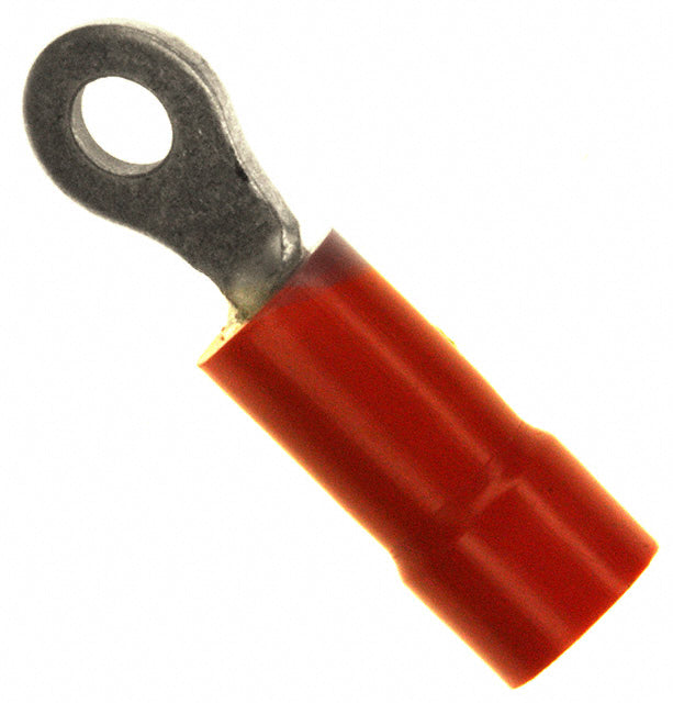 PV18-4R-CY by Panduit Corp - CONNECTOR RING CIRC 18-22AWG #4 CRIMP