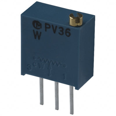 PV36W254C01B00 by Bourns Inc. - TRIMMER 250K OHM 0.5W PC PIN TOP
