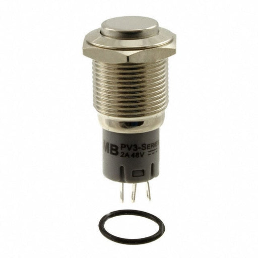 PV3H2B0NN by E-Switch - PUSH SWITCH BUTTON SPDT 2A 48V