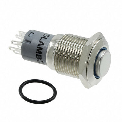 PV3WH2B0SS-341 by E-Switch - PUSH SWITCH BUTTON SPDT 2A 48V