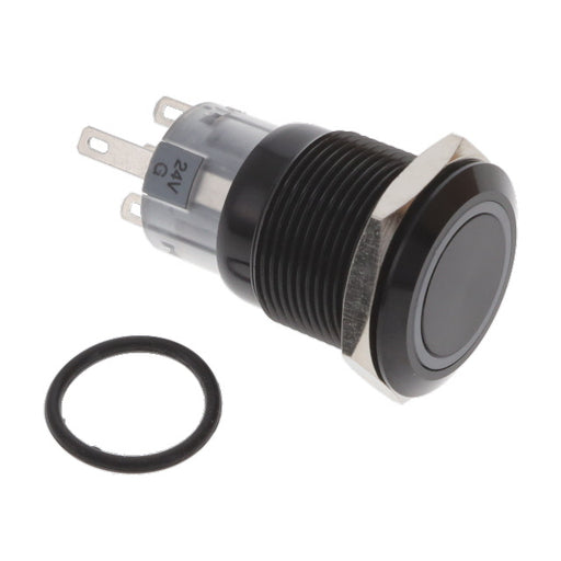 PV4F23011-335 by E-Switch - PUSH SWITCH BUTTON SPDT 2A 24V