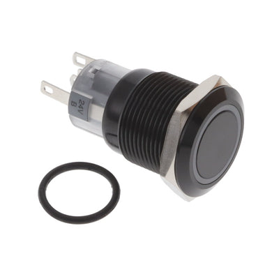 PV4F23011-345 by E-Switch - PUSH SWITCH BUTTON SPDT 2A 24V