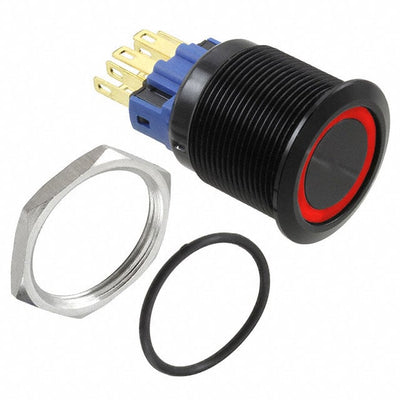 PV7F2T011-3R4 by E-Switch - PUSH SWITCH BUTTON SPDT 2A 48V