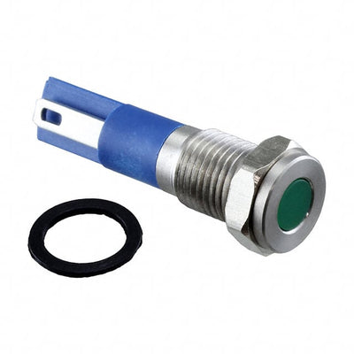 PVL08FLS31 by E-Switch - LED PANEL INDICATOR GREEN 2.8V