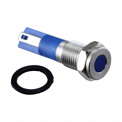 PVL08FLS41 by E-Switch - LED PANEL INDICATOR BLUE 2.8V