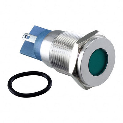 PVL16FLS31 by E-Switch - LED PANEL INDICATOR GREEN 2.8V