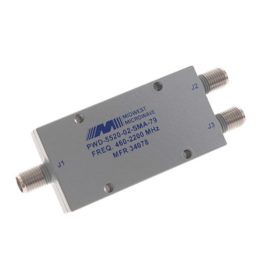 PWD-5520-02-SMA-79 by Cinch Connectivity Solutions Midwest Microwave - RF POWER DVDR 500MHZ-2GHZ MODULE
