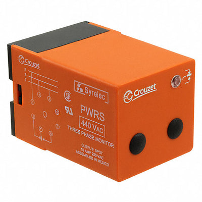 PWRS440A by Crouzet - CONTROL RELAY PHASE 3X440VAC