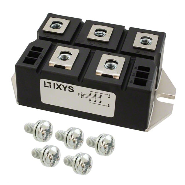 VUO190-16NO7 by IXYS - BRIDGE RECT 3P 1.6KV 248A PWS-E1