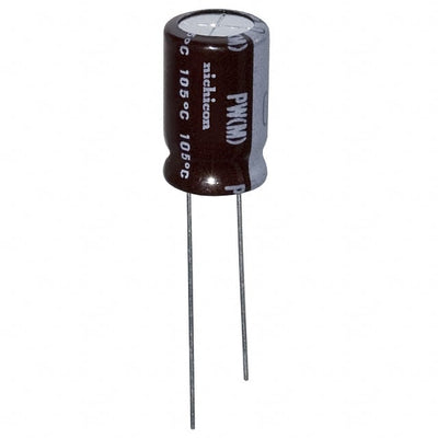 UPW1E471MPD by Nichicon - ALUMIN CAP 470UF 20% 25V RADIAL