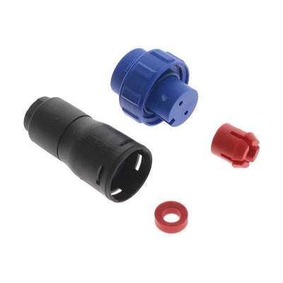 PX0410/02S/4550 by Bulgin - CONNECTOR PLG HSG FMALE 2POS INLINE