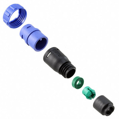 PX0410/06P/4045 by Bulgin - CONNECTOR PLUG HSG MALE 6POS INLINE