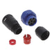 PX0410/06S/4550 by Bulgin - CONNECTOR PLG HSG FMALE 6POS INLINE