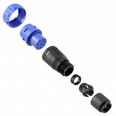 PX0410/12S/6570 by Bulgin - CONNECTOR PLG HSG FMALE 12POS INLINE