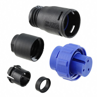 PX0410/03S/6570 by Bulgin - CONNECTOR PLG HSG FMALE 3POS INLINE