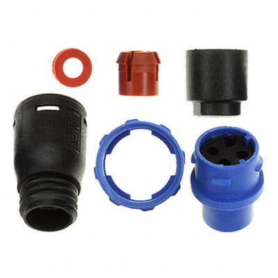 PX0410/04S/4550 by Bulgin - CONNECTOR PLG HSG FMALE 4POS INLINE