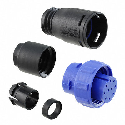 PX0410/10S/6570 by Bulgin - CONNECTOR PLG HSG FMALE 10POS INLINE