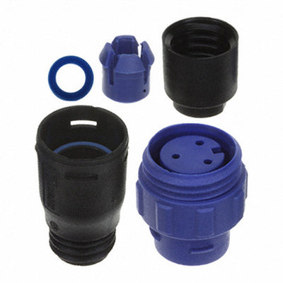 PX0411/03S/5560 by Bulgin - CONNECTOR RECPT HSG FMALE 3POS INLINE