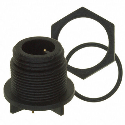 PX0413/02P/PC by Bulgin - CONNECTOR RECPT MALE 2POS GOLD SOLDER