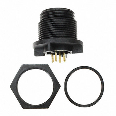 PX0413/04P/PC by Bulgin - CONNECTOR RECPT MALE 4POS GOLD SOLDER