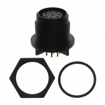 PX0413/08S/PC by Bulgin - CONNECTOR RECPT FMALE 8POS GOLD SOLDER