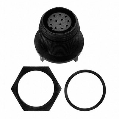 PX0413/12S/PC by Bulgin - CONNECTOR RECPT FMALE 12POS GOLD SLDR