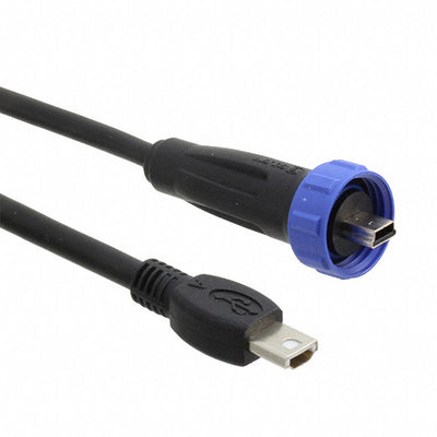 PX0442/2M00 by Bulgin - CABLE USB2.0 MIN A PLUG-MIN B PLUG