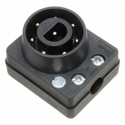PX0551 by Bulgin - CONNECTOR PLUG MALE 8POS NICKEL SCREW